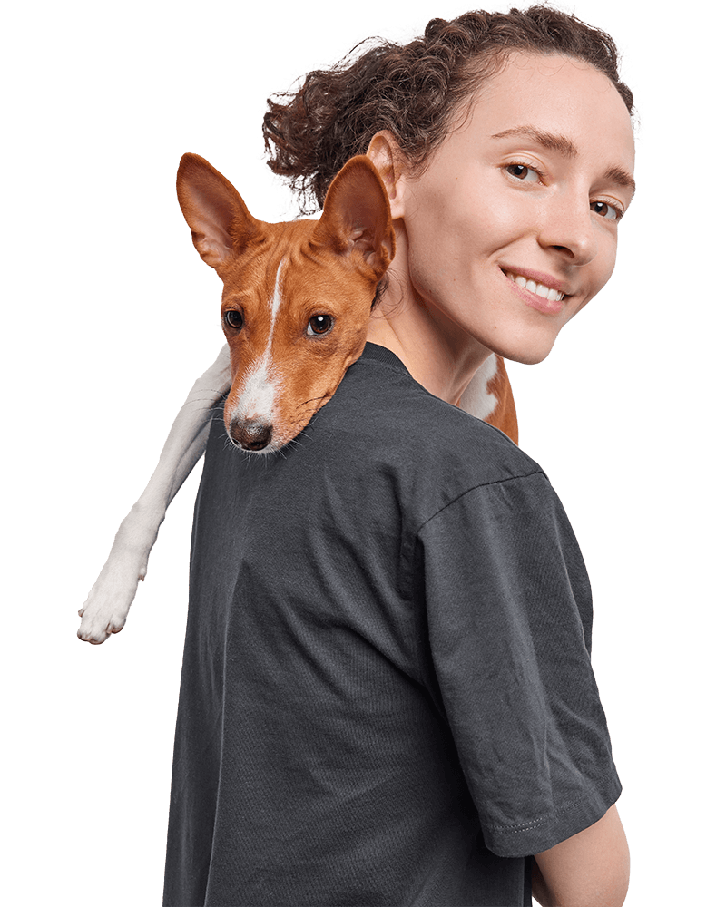 woman-carries-dog-shoulder-plays-with-favorite-pet-expresses-love-care-stands-sideways-isolated-white-2